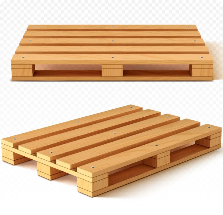 wooden pallets